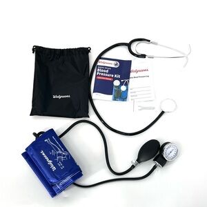 Walgreens Blood Pressure Kit with Stethoscope NWOT